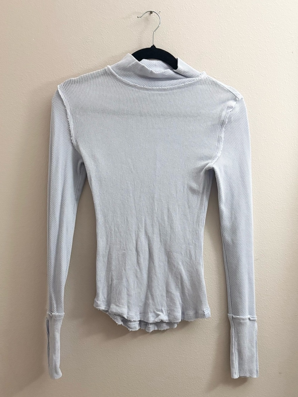 Free People We The Free x Revolve Jojo Long Sleeve Top in Iced Water - Picture 5 of 8